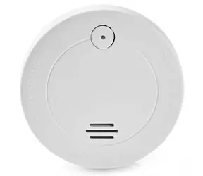 Nedis DTCTS20WT weiß / Rauchmelder / 1x 9V/6F22 / 85 dB / ABS 