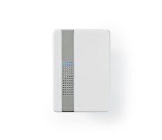 Nedis DOORB223CWT weiß / Funk-Türklingel / 220 - 240 V AC 50 Hz / 1x CR2032 / 80 dB / bis zu 300 m / IP44 