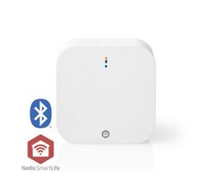 Nedis SmartLife Gateway Weiß / Bluetooth / Zigbee 3.0 / 50 Geräte / Netzbetrieben / Android & iOS 