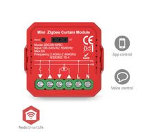 Nedis SmartLife Switch / Zigbee 3.0 / 1000 W / Terminalanschluss / App-Download für: Android & iOS