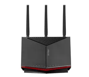 Asus RT-BE86U / Router / 2,4 GHz 1376 Mbit/s / 5,0 GHz 5764 Mbit/s / 2x WAN / 3x LAN / USB 
