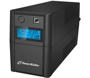PowerWalker VI 850VA SHL / Notstromversorgung / 850VA / 480W / 2 Steckdosen