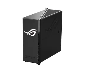Asus ROG Strix GS-BE18000 / Gaming-Router / 2,4 GHz / 5,0 GHz / 6,0 GHz / 1x WAN / 7x LAN / WiFi 7 / AiMesh