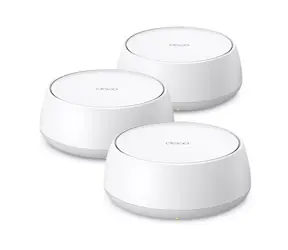 TP-LINK Deco BE22 (3er-Pack) BE3600 / Router BE3600 / Dualband / 2,4 GHz 688 Mbit/s / 5 GHz 2882 Mbit/s / 2x LAN