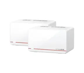 TP-LINK Mercusys Halo H37BE (2er-Pack) / WLAN-Router BE6500 / Dualband / 2,4 GHz 688 Mbit/s / 5 GHz 5760 Mbit/s / 3x GLAN