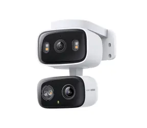TP-LINK Tapo C246D weiß / Outdoor IP-Kamera / 2K Dual Lens / Mikrofon & Lautsprecher / IR / WLAN / microSD