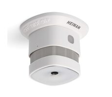 Neuware - Heiman HS1SA-M / Optischer Rauchmelder / ZigBee / Matter-over-Thread / Neuware