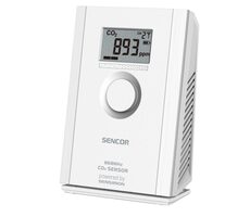 Sencor SWS CO2 PRO weiß / Kabelloser CO2-Konzentrationssensor