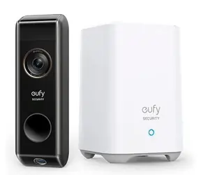 Anker Eufy S330 Video Türklingel Schwarz / mit Homebase 2 / 2K Zentraleinheit 