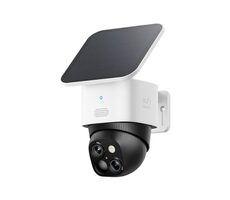 Anker Eufy S340 weiß / Outdoor IP-Kamera mit Solarladung / 4K / 360° / WLAN / microSD