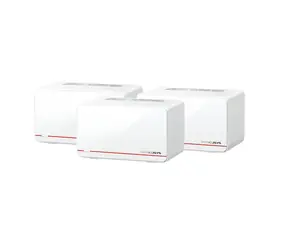 TP-LINK Mercusys Halo H37BE (3er-Pack) / WLAN-Router BE6500 / Dualband / 2,4 GHz 688 Mbit/s / 5 GHz 5760 Mbit/s / 3x GLAN