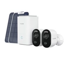 Reolink Home Hub + 2x Argus Serie B350 + 2x Solarpanel + 128GB microSD-Karte / 3840 x 2160 / IP65