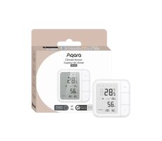 Aqara Klimasensor W100 (TH-S04D) Temperatur- und Feuchtigkeitssensor weiß / Zigbee und Thread 