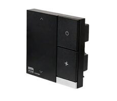 Shelly LinkedGo Smart-Thermostat für Heizung, Lüftung und Klimaanlage, schwarz / WLAN / Bluetooth