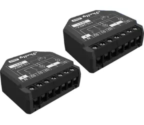 Shelly 2PM Gen3 Smart-WLAN-Relais mit Verbrauchsmessung (2 Kanäle) 2 Stück / WLAN / Bluetooth / 2 x 10 A