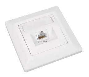 Ausgepackt - Solarix Anschlussdose 1x RJ45 CAT5E UTP Unterputz / ausgepackt