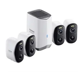Baseus Security N1 PLUS 2K 4-teiliges Kamerasystem / 4X N1 PLUS Kameras & Zentrale