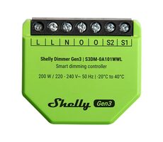 Shelly Dimmer Gen3 Dimmermodul / kein Neutralleiter erforderlich / WLAN / Bluetooth