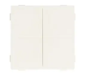 Shelly Blu RC Button 4 Funkfernbedienung mit 4 Tasten, weiß / BLE / Stromversorgung: 1x CR2032