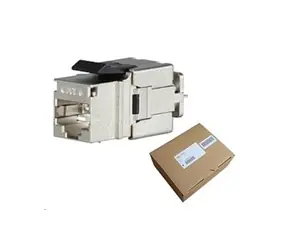 Solarix Schnellschneid-Keystone-Kabel CAT6 STP, 24er-Packung / RJ45-Stecker / geschirmt