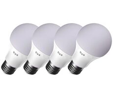 Yeelight W4 E27 Farblampen, 4 Stück / SMART Glühbirne / 9 W / 2700-6500 K / WLAN