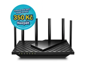 Unverpackt - TP-LINK Archer AX72 / Wi-Fi 6 Router / Dualband / 2,4 GHz - 574 Mbit/s / 5 GHz - 4804 Mbit/s / 5x GLAN / GWAN / USB 3.0 / unverpackt