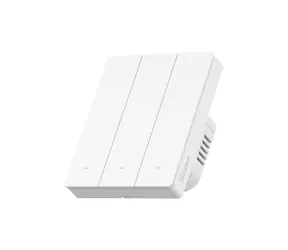 Sonoff SwitchMan Smart-Wandschalter M5 Matter / 3 Tasten / 80 mm / weiß