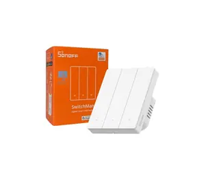 Sonoff ZBM5 SwitchMan Zigbee Smart-Wandschalter / 3 Tasten / 80 mm / weiß