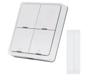 Retlux RSH 305 Intelligenter drahtloser Wandschalter 4 Tasten weiß / ZigBee 3.0