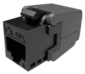 Solarix selbstschneidender Keystone-Stecker CAT6 / RJ45 / ungeschirmt / 24er-Packung