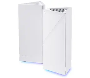 MSI Roamii BE Pro 2 Stück / Access Point / Dreiband / WiFi 7 / 4 × 2,5-GbE-RJ-45-Anschlüsse / USB 3.0 / RGB