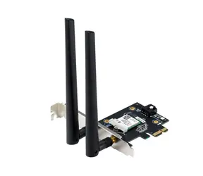 Ausgepackt - Asus PCE-BE6500 / Wi-Fi 7 / Bluetooth 5.4 / 2,4 GHz + 5,0 GHz + 6,0 GHz / ausgepackt
