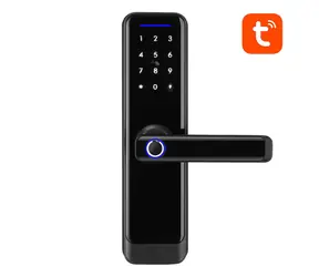 Avatto SDL-A270-B-6072 Intelligentes digitales Türschloss mit WLAN, schwarz