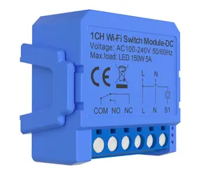 Avatto WSM16- DC-1 1-Kanal-WLAN-Schaltmodul mit potentialfreiem DC-Kontakt