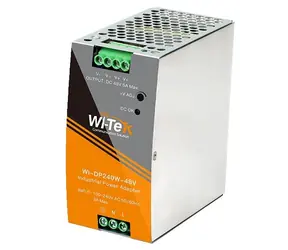 Wi-Tek WI-DP240W-48V DIN-Schienen-Netzteil - Eingang: AC 100-240 V / Ausgang: DC 48-55 V / 240 W