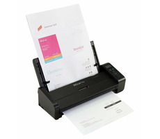 Iris IRISCan Pro 5 - Desktop- und tragbarer Scanner schwarz / LCD 1" / 600 dpi / ADF / USB