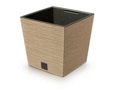 Prosperplast FURU SQUARE LOW ECO WOOD 24 cm naturo / Blumentopf 