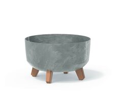 Prosperplast GRACIA LOW 28,5 cm Betoneffekt / Blumentopf 