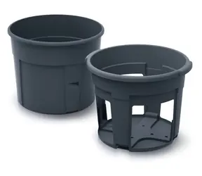 Prosperplast Kartoffeltopf 29,5 cm anthrazit / Sonderangebot