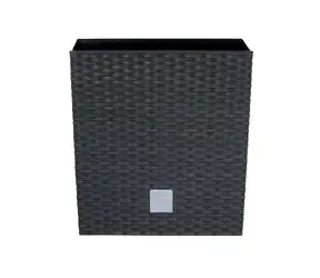 Prosperplast Rato Low Anthrazit 22,3 cm / Blumentopf 