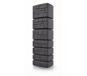 Prosperplast TOWER STONE anthrazit 350l / Regenwassertonne