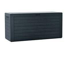 Prosperplast WOODEBOX Anthrazit 280L / Gartenbox 