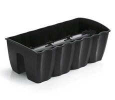 Prosperplast CROWN anthrazit 58cm / Box am Geländer