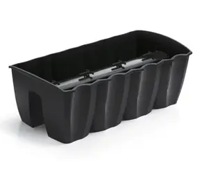 Prosperplast CROWN anthrazit 58cm / Box am Geländer
