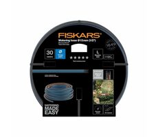 Fiskars 1027108 Bewässerungsschlauch 1/2" 30m / Widerstand Q5
