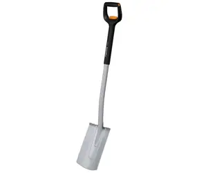 Fiskars 1066733 Teleskop-Geradespaten