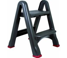 Curver Steps schwarz / Kunststoff 