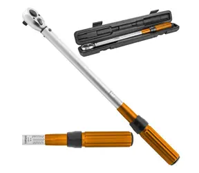 Neo Tools 08-837 / Zweiwege-Drehmomentschlüssel / 60-330 Nm / 1/2" / Ganzmetallstruktur / für Rechts- und Linkshänder