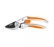Neo Tools 15-213 / Amboss-Gartenschere / Schnittdurchmesser 20 mm / Länge 210 mm / Klinge 43 mm / ergonomischer Griff