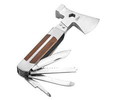 Neo Tools 63-112 / Multifunktionswerkzeug 11 in 1 / Edelstahl / Nylonetui